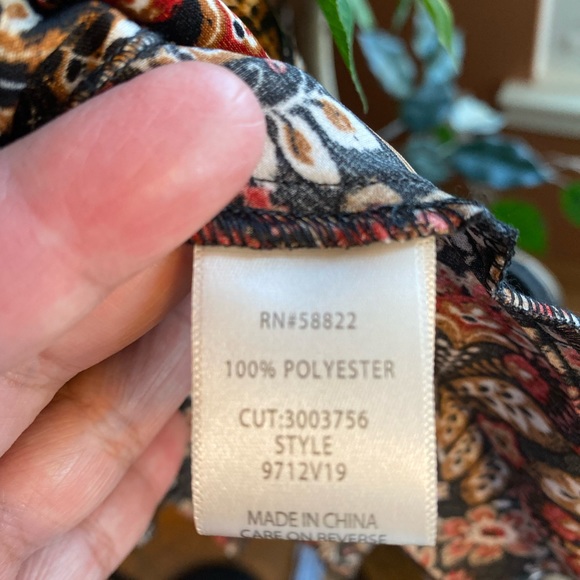 Max Studio | Zoey Pleat Midi Skirt, Sz L, Floral, NWT - Picture 6 of 11